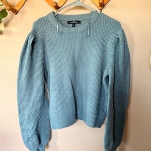 Love Tree Women's Soft Blue Knit Sweater